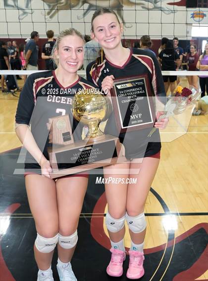 Thumbnail 3 in Anthem Prep vs Cicero Prep Academy (AIA 1A Final - Awards) photogallery.