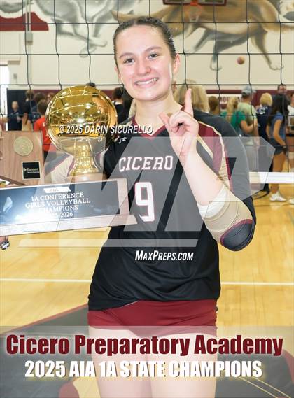 Thumbnail 2 in Anthem Prep vs Cicero Prep Academy (AIA 1A Final - Awards) photogallery.