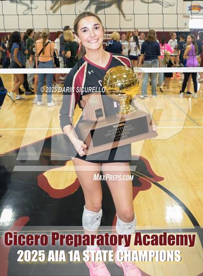 Thumbnail 2 in Anthem Prep vs Cicero Prep Academy (AIA 1A Final - Awards) photogallery.