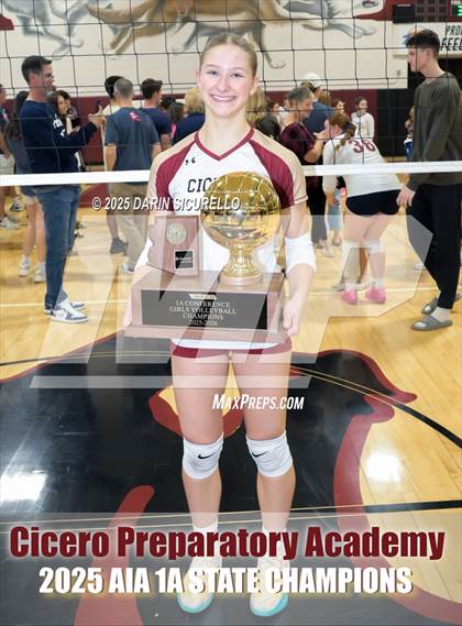 Thumbnail 2 in Anthem Prep vs Cicero Prep Academy (AIA 1A Final - Awards) photogallery.