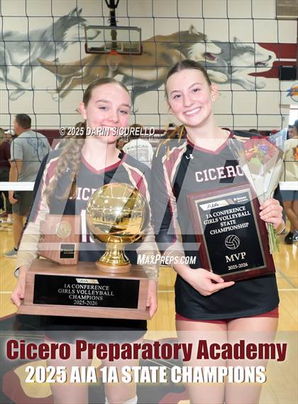 Thumbnail 3 in Anthem Prep vs Cicero Prep Academy (AIA 1A Final - Awards) photogallery.