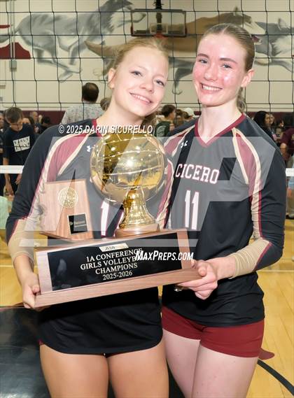 Thumbnail 3 in Anthem Prep vs Cicero Prep Academy (AIA 1A Final - Awards) photogallery.