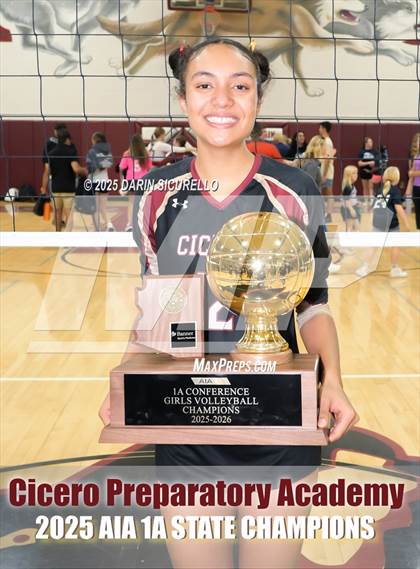 Thumbnail 3 in Anthem Prep vs Cicero Prep Academy (AIA 1A Final - Awards) photogallery.