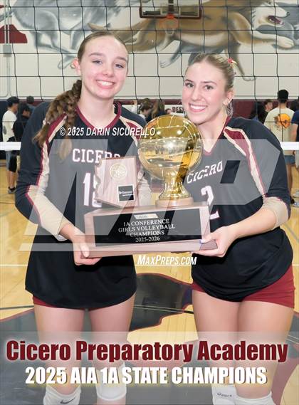 Thumbnail 2 in Anthem Prep vs Cicero Prep Academy (AIA 1A Final - Awards) photogallery.