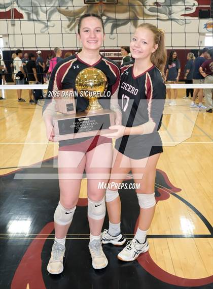 Thumbnail 1 in Anthem Prep vs Cicero Prep Academy (AIA 1A Final - Awards) photogallery.