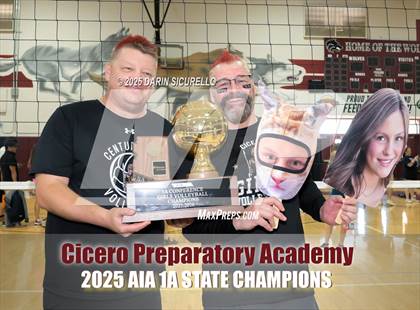 Thumbnail 1 in Anthem Prep vs Cicero Prep Academy (AIA 1A Final - Awards) photogallery.