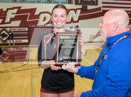 Thumbnail 2 in Anthem Prep vs Cicero Prep Academy (AIA 1A Final - Awards) photogallery.