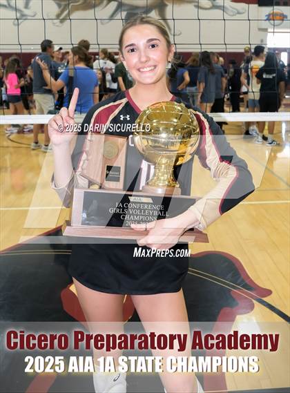 Thumbnail 2 in Anthem Prep vs Cicero Prep Academy (AIA 1A Final - Awards) photogallery.