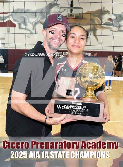 Thumbnail 1 in Anthem Prep vs Cicero Prep Academy (AIA 1A Final - Awards) photogallery.