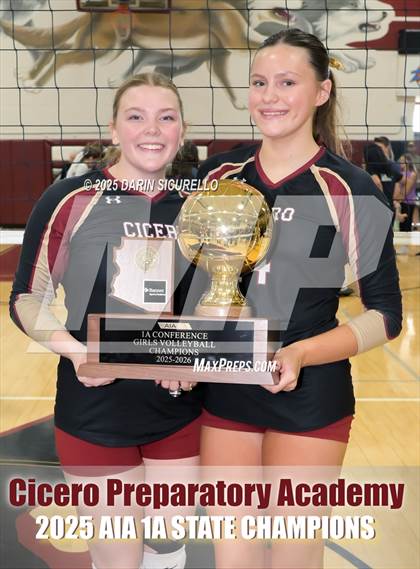 Thumbnail 1 in Anthem Prep vs Cicero Prep Academy (AIA 1A Final - Awards) photogallery.