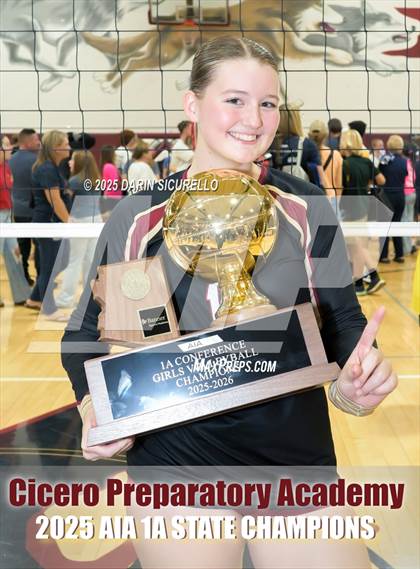 Thumbnail 2 in Anthem Prep vs Cicero Prep Academy (AIA 1A Final - Awards) photogallery.