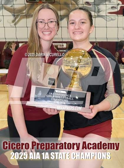 Thumbnail 1 in Anthem Prep vs Cicero Prep Academy (AIA 1A Final - Awards) photogallery.