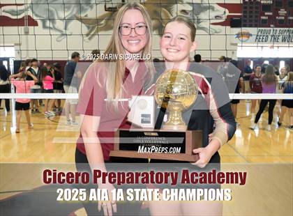 Thumbnail 1 in Anthem Prep vs Cicero Prep Academy (AIA 1A Final - Awards) photogallery.