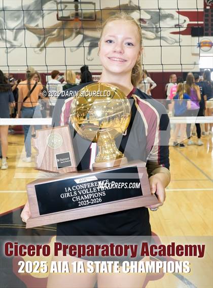 Thumbnail 1 in Anthem Prep vs Cicero Prep Academy (AIA 1A Final - Awards) photogallery.