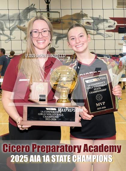 Thumbnail 2 in Anthem Prep vs Cicero Prep Academy (AIA 1A Final - Awards) photogallery.