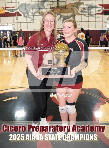 Thumbnail 1 in Anthem Prep vs Cicero Prep Academy (AIA 1A Final - Awards) photogallery.