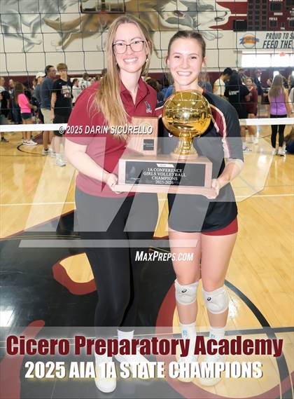 Thumbnail 1 in Anthem Prep vs Cicero Prep Academy (AIA 1A Final - Awards) photogallery.