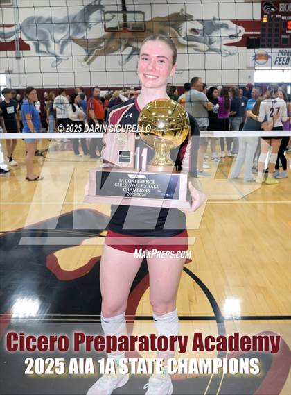 Thumbnail 2 in Anthem Prep vs Cicero Prep Academy (AIA 1A Final - Awards) photogallery.