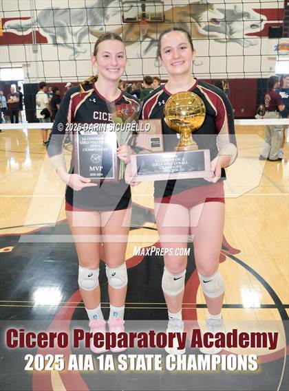 Thumbnail 2 in Anthem Prep vs Cicero Prep Academy (AIA 1A Final - Awards) photogallery.