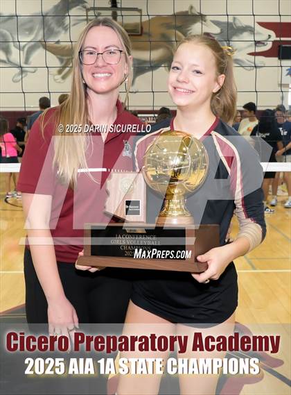 Thumbnail 1 in Anthem Prep vs Cicero Prep Academy (AIA 1A Final - Awards) photogallery.