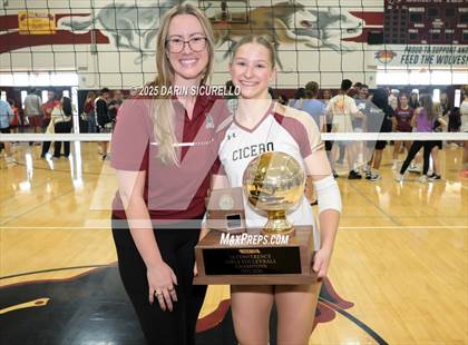 Thumbnail 2 in Anthem Prep vs Cicero Prep Academy (AIA 1A Final - Awards) photogallery.