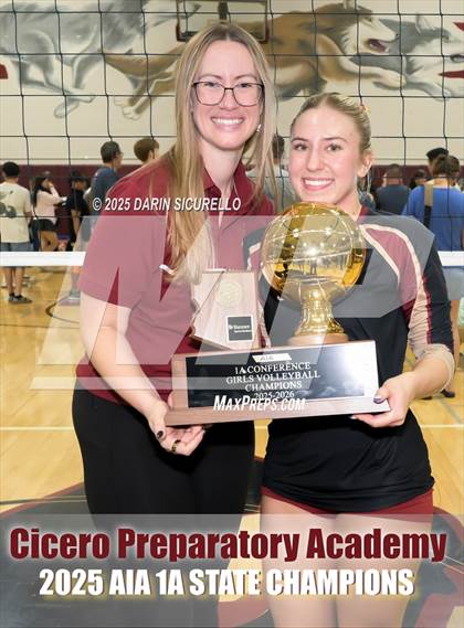 Thumbnail 2 in Anthem Prep vs Cicero Prep Academy (AIA 1A Final - Awards) photogallery.