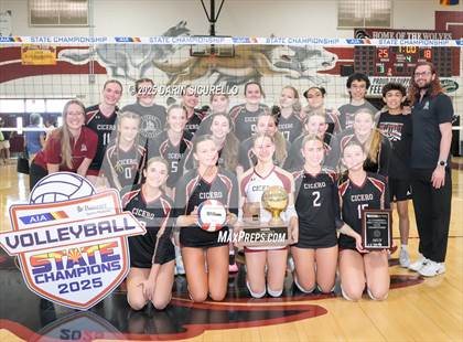 Thumbnail 3 in Anthem Prep vs Cicero Prep Academy (AIA 1A Final - Awards) photogallery.