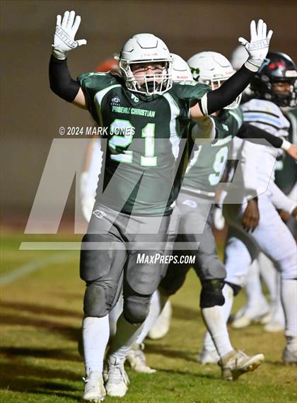 Thumbnail 1 in Veritas Prep @ Phoenix Christian (AIA 2A Round 1 Playoff) photogallery.