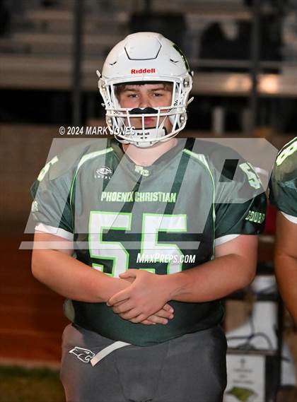 Thumbnail 1 in Veritas Prep @ Phoenix Christian (AIA 2A Round 1 Playoff) photogallery.