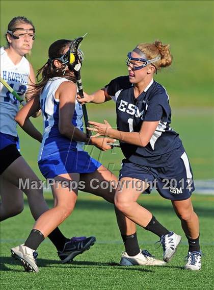 Thumbnail 3 in Hauppauge vs. Eastport-South Manor (Section 11 Class B Final) photogallery.