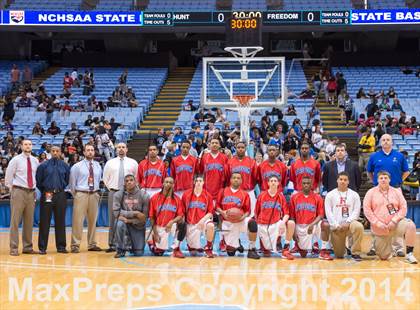 Thumbnail 1 in Hunt vs. Freedom (NCHSAA 3A Final) photogallery.