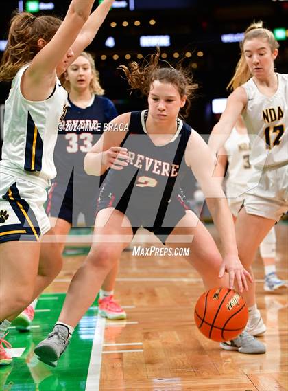 Thumbnail 3 in Notre Dame Academy vs Revere (Andrew James Lawson Invitational) photogallery.
