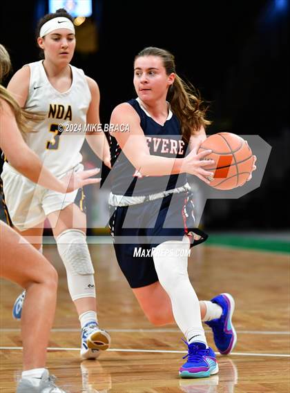 Thumbnail 1 in Notre Dame Academy vs Revere (Andrew James Lawson Invitational) photogallery.