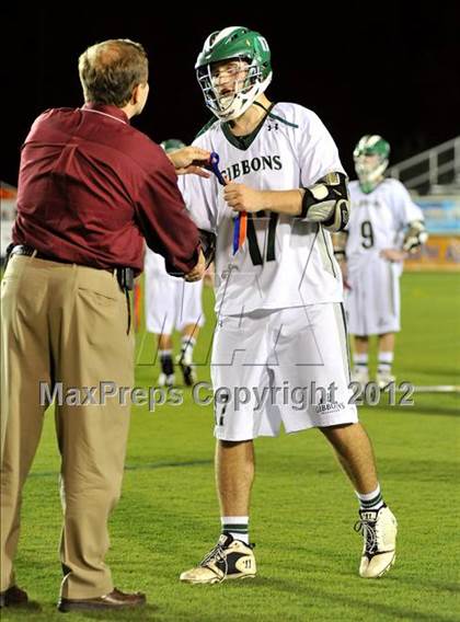 Thumbnail 2 in Lake Norman vs. Cardinal Gibbons (NCHSAA Final) photogallery.