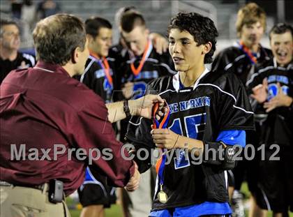 Thumbnail 2 in Lake Norman vs. Cardinal Gibbons (NCHSAA Final) photogallery.