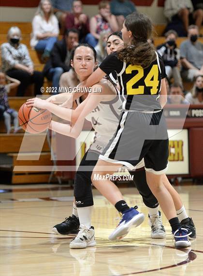 Thumbnail 1 in Yeshiva University of Los Angeles (YULA) @ Laguna Beach (CIF SS D5AA Quarterfinal) photogallery.