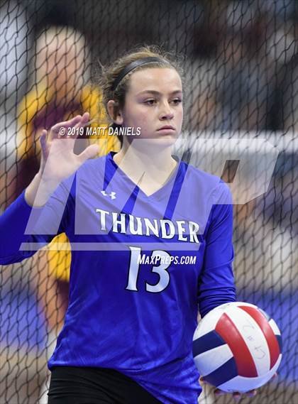 Thumbnail 2 in Denver Christian vs. Wiggins (CHSAA 2A Semifinal) photogallery.