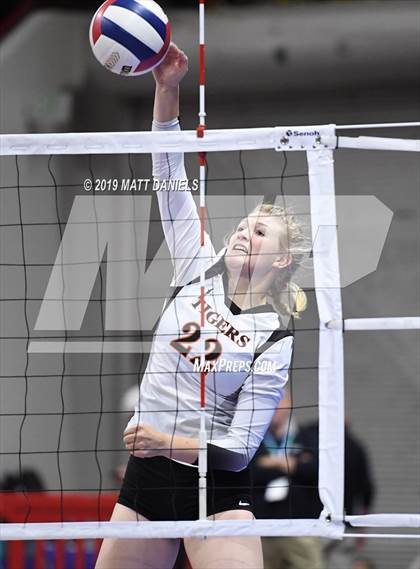 Thumbnail 3 in Denver Christian vs. Wiggins (CHSAA 2A Semifinal) photogallery.