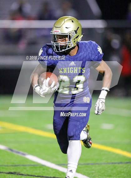 Thumbnail 2 in Rancho Verde vs. Notre Dame (SO) (CIF SS D2 Semifinal) photogallery.