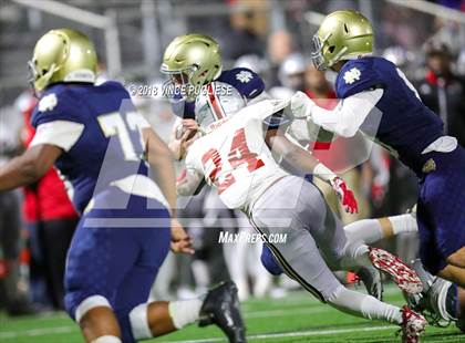 Thumbnail 1 in Rancho Verde vs. Notre Dame (SO) (CIF SS D2 Semifinal) photogallery.
