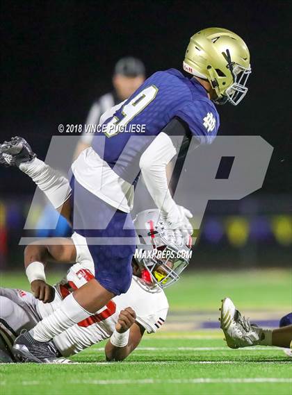 Thumbnail 1 in Rancho Verde vs. Notre Dame (SO) (CIF SS D2 Semifinal) photogallery.