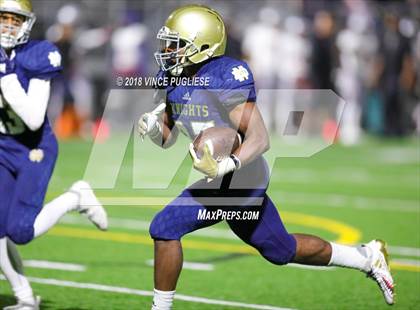 Thumbnail 3 in Rancho Verde vs. Notre Dame (SO) (CIF SS D2 Semifinal) photogallery.
