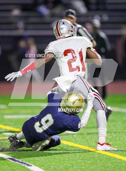 Thumbnail 2 in Rancho Verde vs. Notre Dame (SO) (CIF SS D2 Semifinal) photogallery.