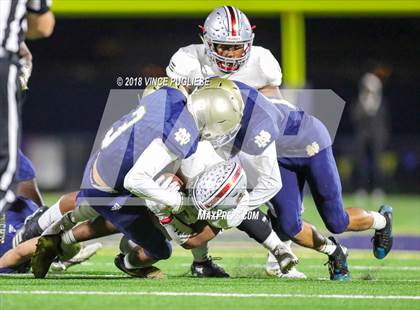 Thumbnail 2 in Rancho Verde vs. Notre Dame (SO) (CIF SS D2 Semifinal) photogallery.
