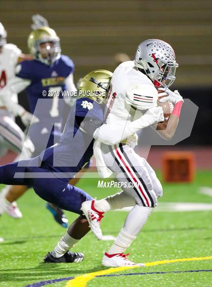 Thumbnail 2 in Rancho Verde vs. Notre Dame (SO) (CIF SS D2 Semifinal) photogallery.