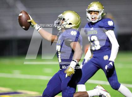 Thumbnail 1 in Rancho Verde vs. Notre Dame (SO) (CIF SS D2 Semifinal) photogallery.