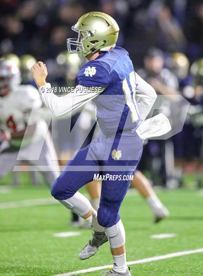 Thumbnail 1 in Rancho Verde vs. Notre Dame (SO) (CIF SS D2 Semifinal) photogallery.