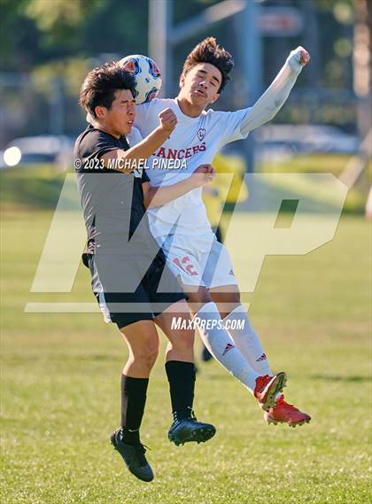 Thumbnail 2 in Orange Lutheran @ Woodbridge (CIF SS D4 First Round) photogallery.
