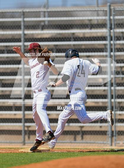 Thumbnail 1 in Vandegrift vs. Austin (AISD Tournament) photogallery.