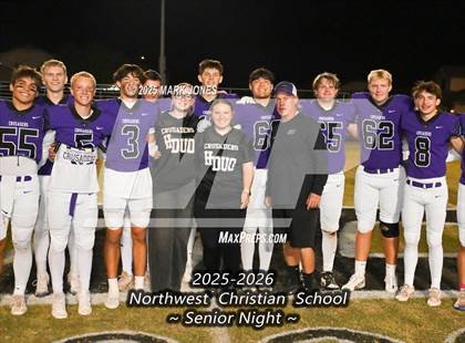 Thumbnail 1 in Paradise Honors @ Northwest Christian (Senior Night) photogallery.